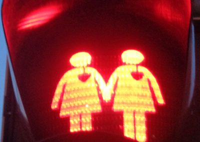 Vienna traffic light couple