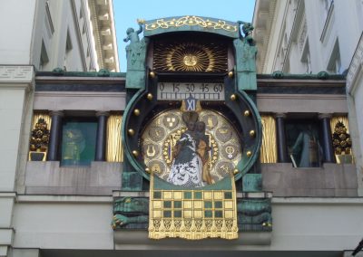 Detail der Ankeruhr