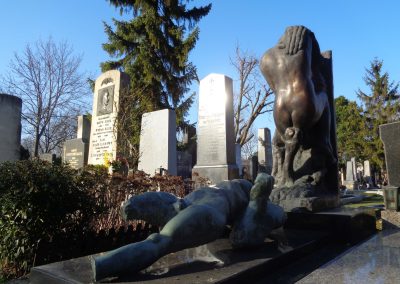 Zentralfriedhof: Grab von Alfred Hrdlicka