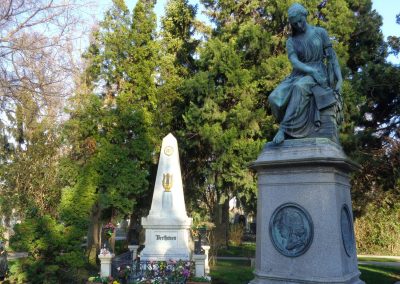 Zentralfriedhof: Beethoven und Mozart