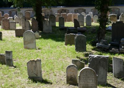 Jewish cemetery in Seegasse