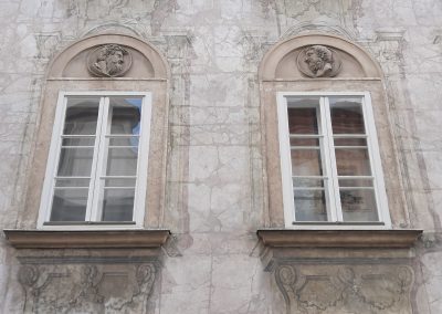 Spittelberg, barocke Fassade